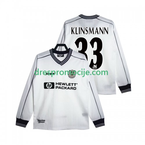 Tottenham Hotspur KLINSMANN 33 1999 Dres Retro Domaći 1997 Dugim Rukavima Tottenham Hotspur KLINSMANN 33 1999 Dres Retro Domaći 1997 Dugim Rukavima